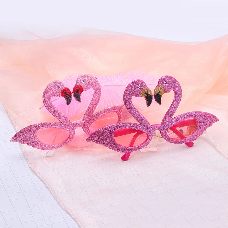 هاواي حزب نظارات فلامنغو الصيف الشاطئ حزب الاستوائية فلامنغو موضوع الزفاف عيد ميلاد سعيد ديكور صور الدعائم