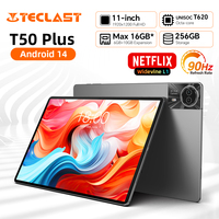 Teclast T50 Plus Android 14 Tablet 11 inch 90Hz Refresh Rate T620 8 Core CPU Max 16GB RAM 256GB ROM Dual 4G LTE GPS 8000mAh