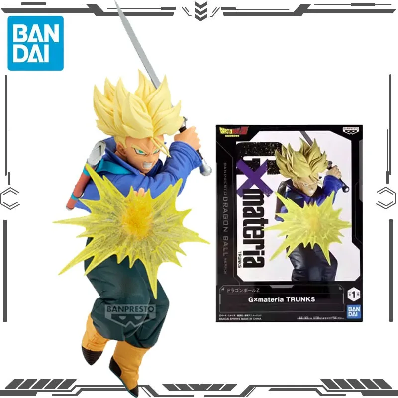 

Bandai оригинальный DRAGON BALL Z G × Materia аниме фигурка плавки фигурку игрушки для мальчиков и девочек подарок Коллекционная модель украшения