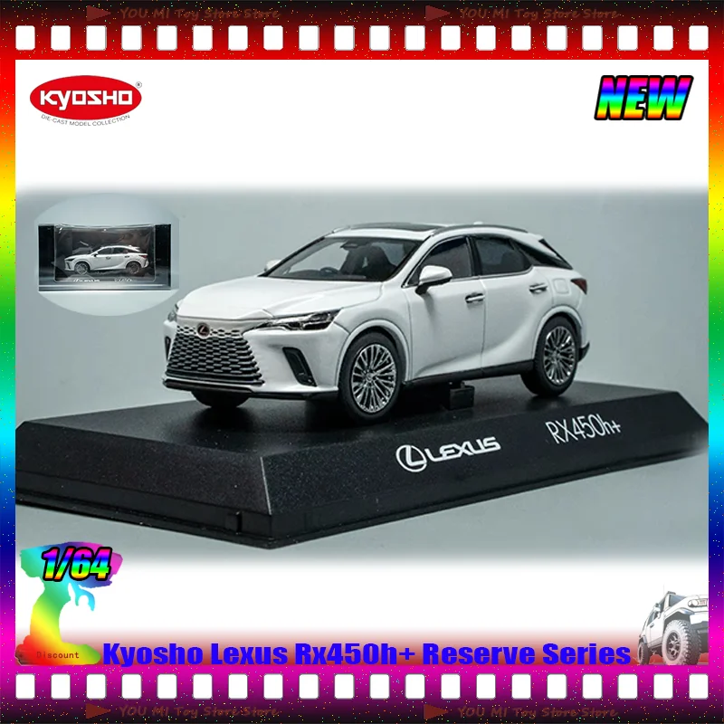 

New In Stock Kyosho 1:43 Lexus Rx450h+ Reserve Series Simulation Alloy Miniature Die-Cast Car Model Customized Children Toy Gift