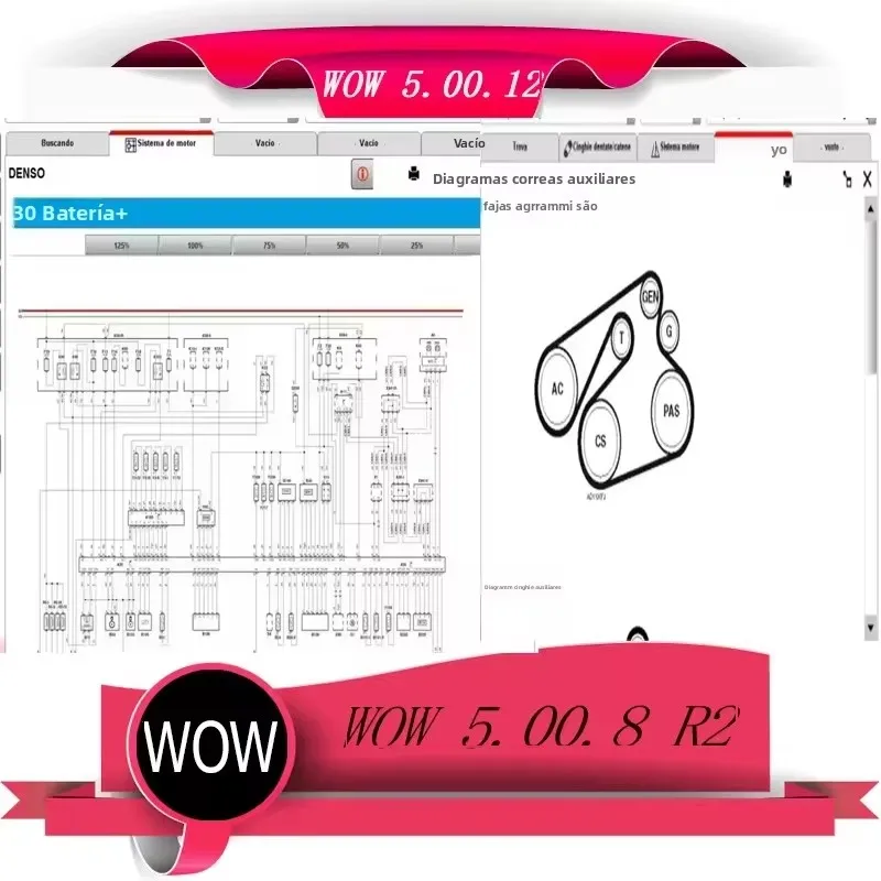 

W-ur-th WOW V5.00.12 R2 Software Multi-languages Keygen for Tcs Multi-diag Cars Diagnostic Tools 2025 Hot Sale