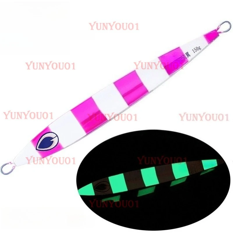 

Genuine Liuyi Spin Stranded Near-dead Fish Sea Fishing Iron Plate Tuna Luminous Lead Alloy Bait