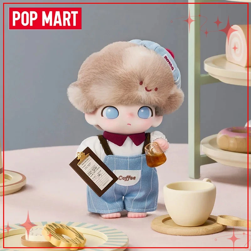 

Genuine POPMART 20cm Dimoo No Sleep Tonight Unicorn Animal Kingdom Cotton Doll Plush Collections Christmas gifts
