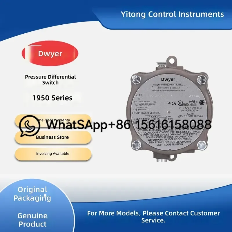 Ultradifferential Pressure Switch Explosion Proof Differential Pressure Sensor 1950-0-2F 1950-00 5 10 20-2F Industrial