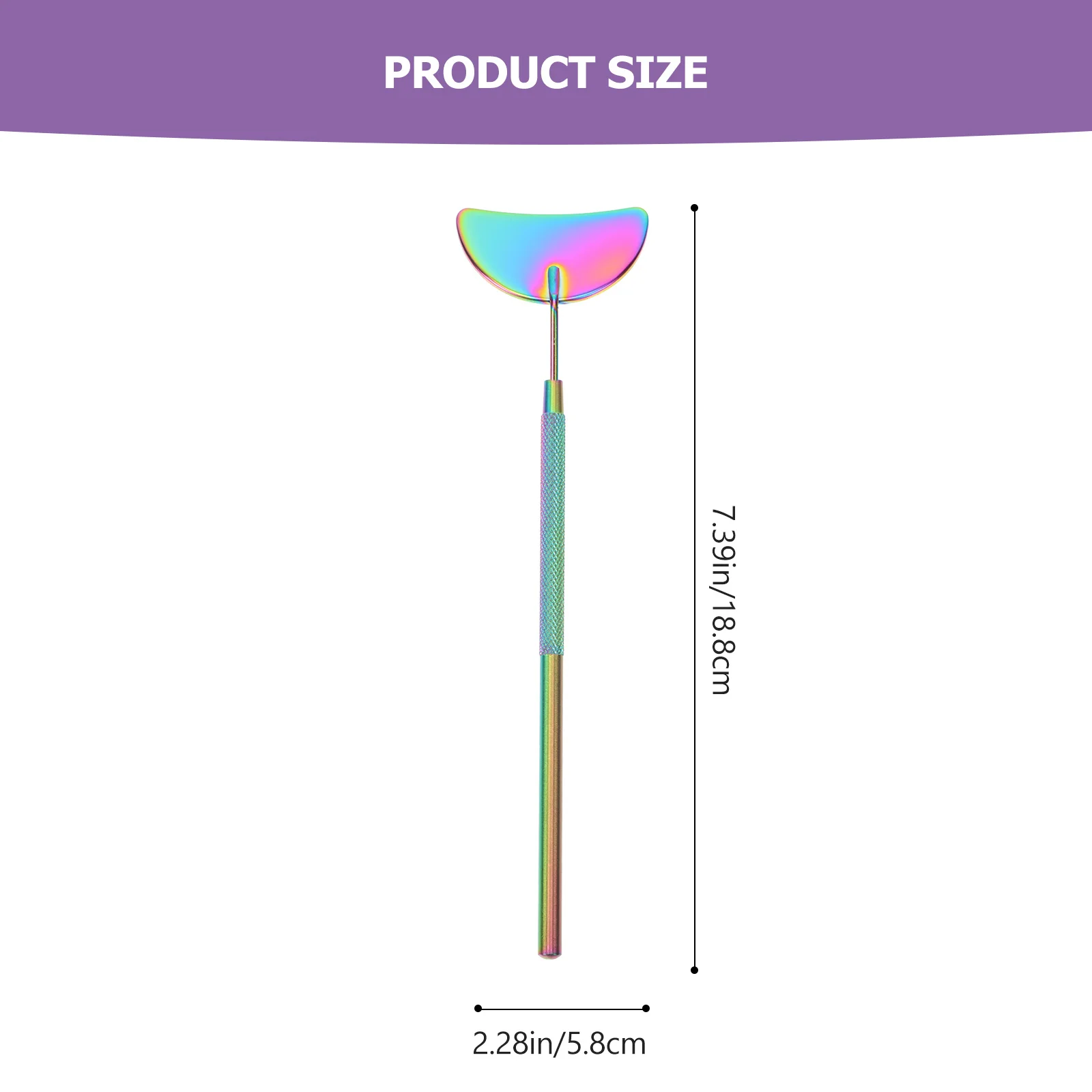 1 مجموعة 1 مجموعة رمش تمديد أداة عدة قضيب مرآة لاش فصل رفع عصا صالون تطعيم ملحق ماكياج أداة #4