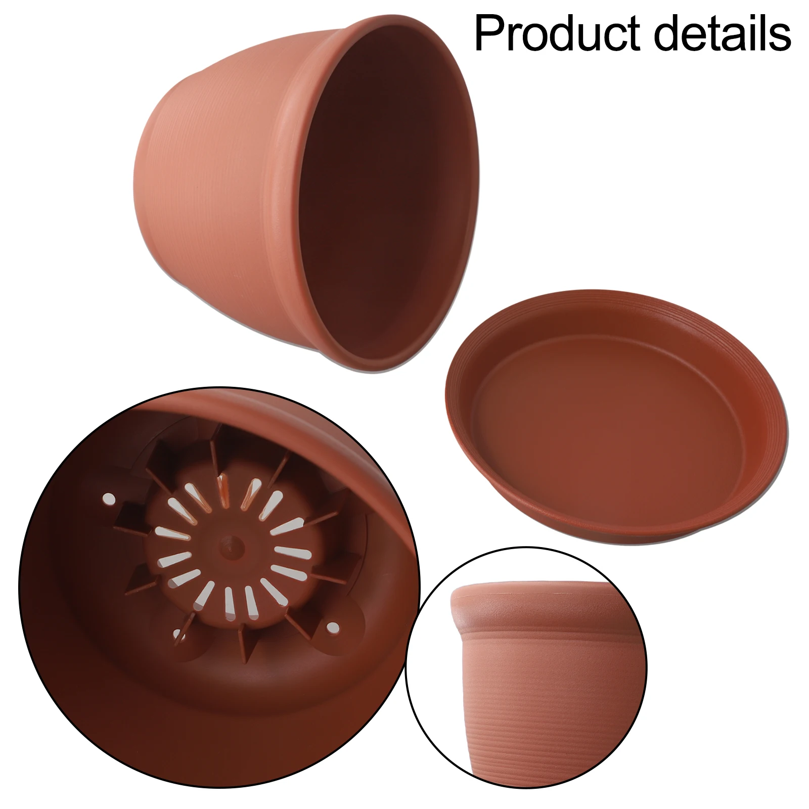 

Decorative Pot Garden Pot Garden Decoration Aesthetic Addition Easy Installation Lightweight Design Long-lasting Use