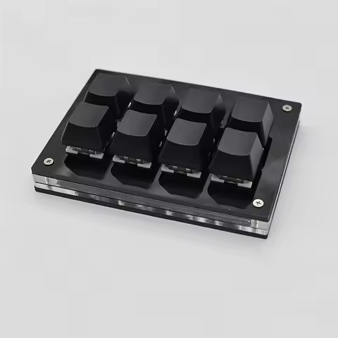 8 Keys Keyboard USB Interface Custom Copy Paste Custom Shortcuts Mini Mechanical Keyboard