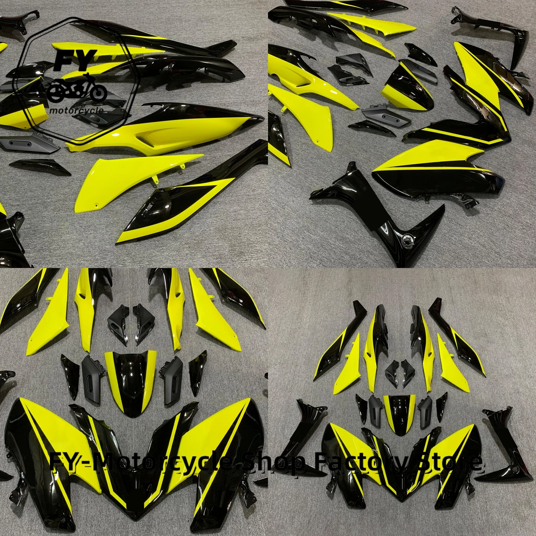 Complete ABS Fairing Body Panels For Yamaha TMAX560 2020 2021 Scooter Full Replacement Modification Cowling Cover