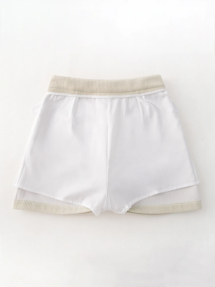 レディース冬用シェニールハイウエストスリムAラインミニスカート - ボディコン滑り止めカジュアルミディスカート