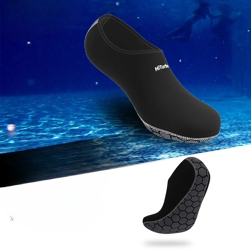Calzini da sub scarpe da spiaggia nuoto calzini da snorkeling addensati caldi