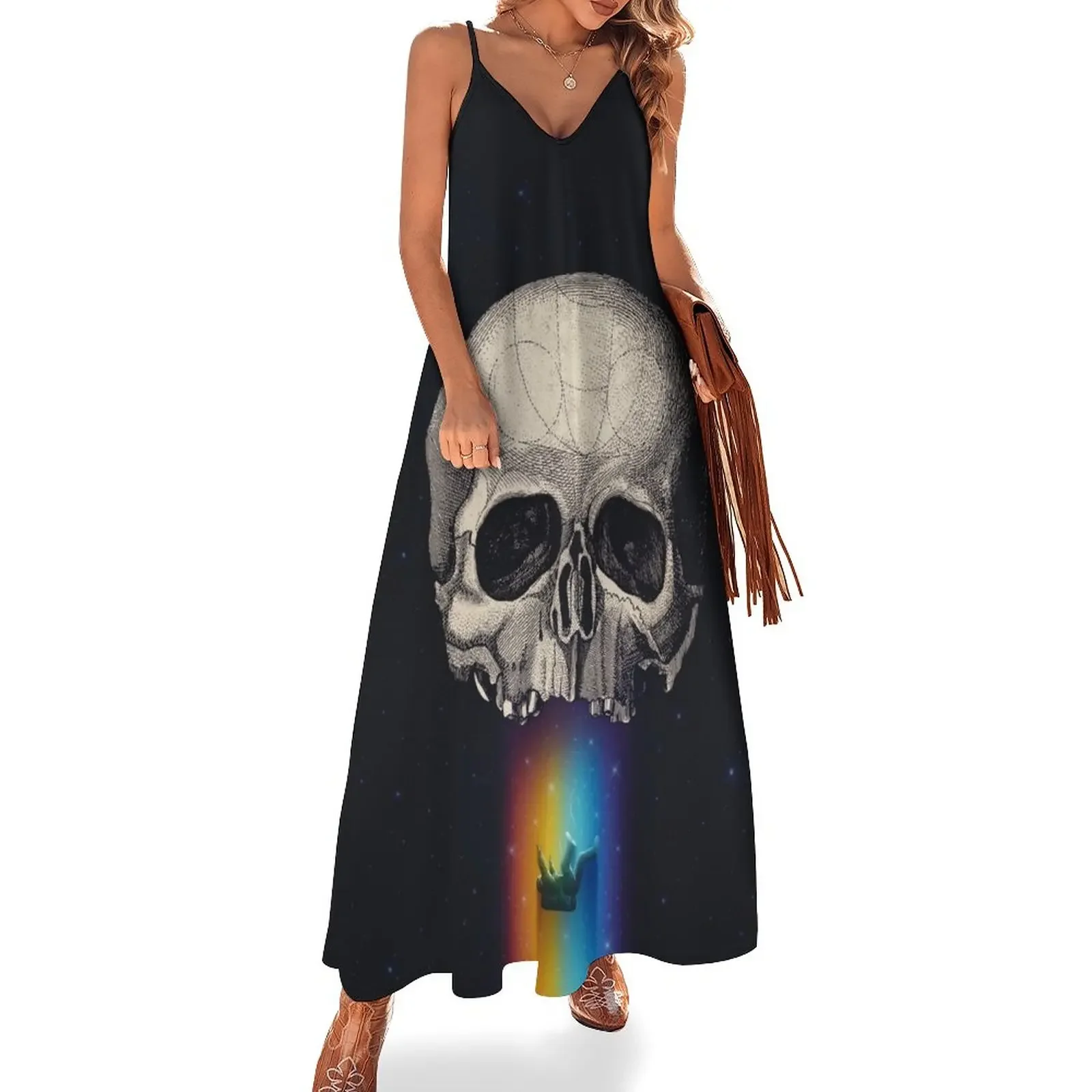 

Iridescent Oblivion Sleeveless Dress sexy dress Clothing Dress