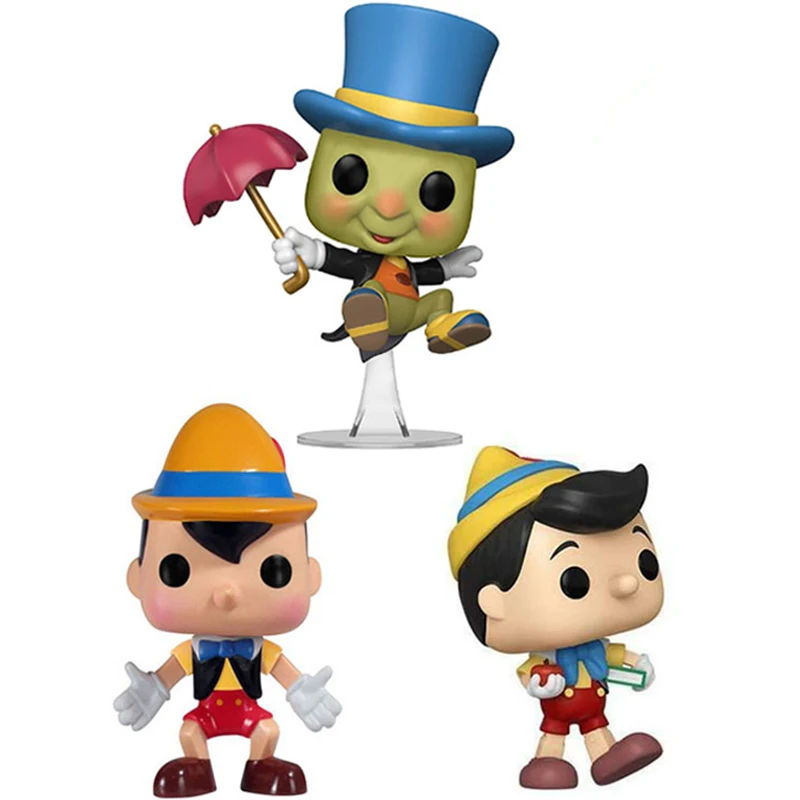 Disney funkoe Pinocchios #06 # Jiminy Cricket # blaue Fee Vinyl Action figur Spielzeug Puppen Geschenke für Kinder Sammlung