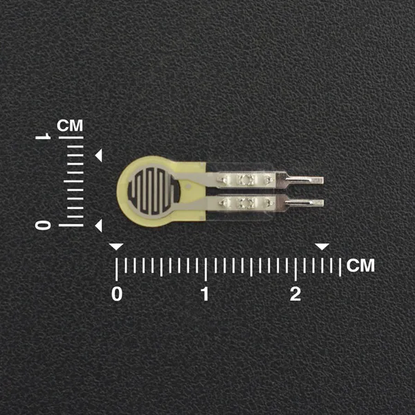 Resistive pressure sensor 1.5Kg length 17mm