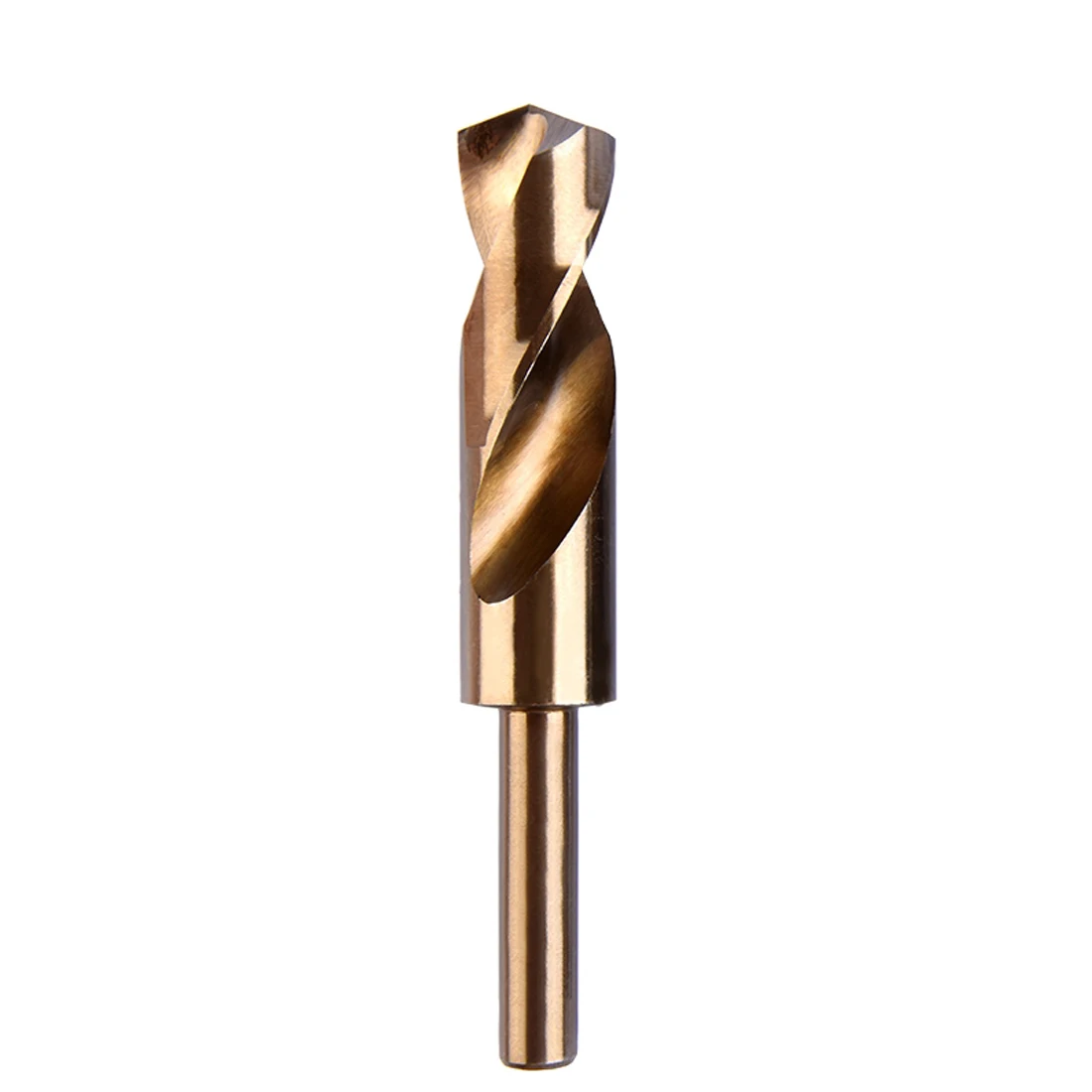 1pc 1/2 inch Dia Reduced Shank HHSS5%Twist Drill Bit 12mm-40mm(12/13/14/15/16/17/18/19/20/21/22/23/24/25/26/28/30/32/35/38/40mm)