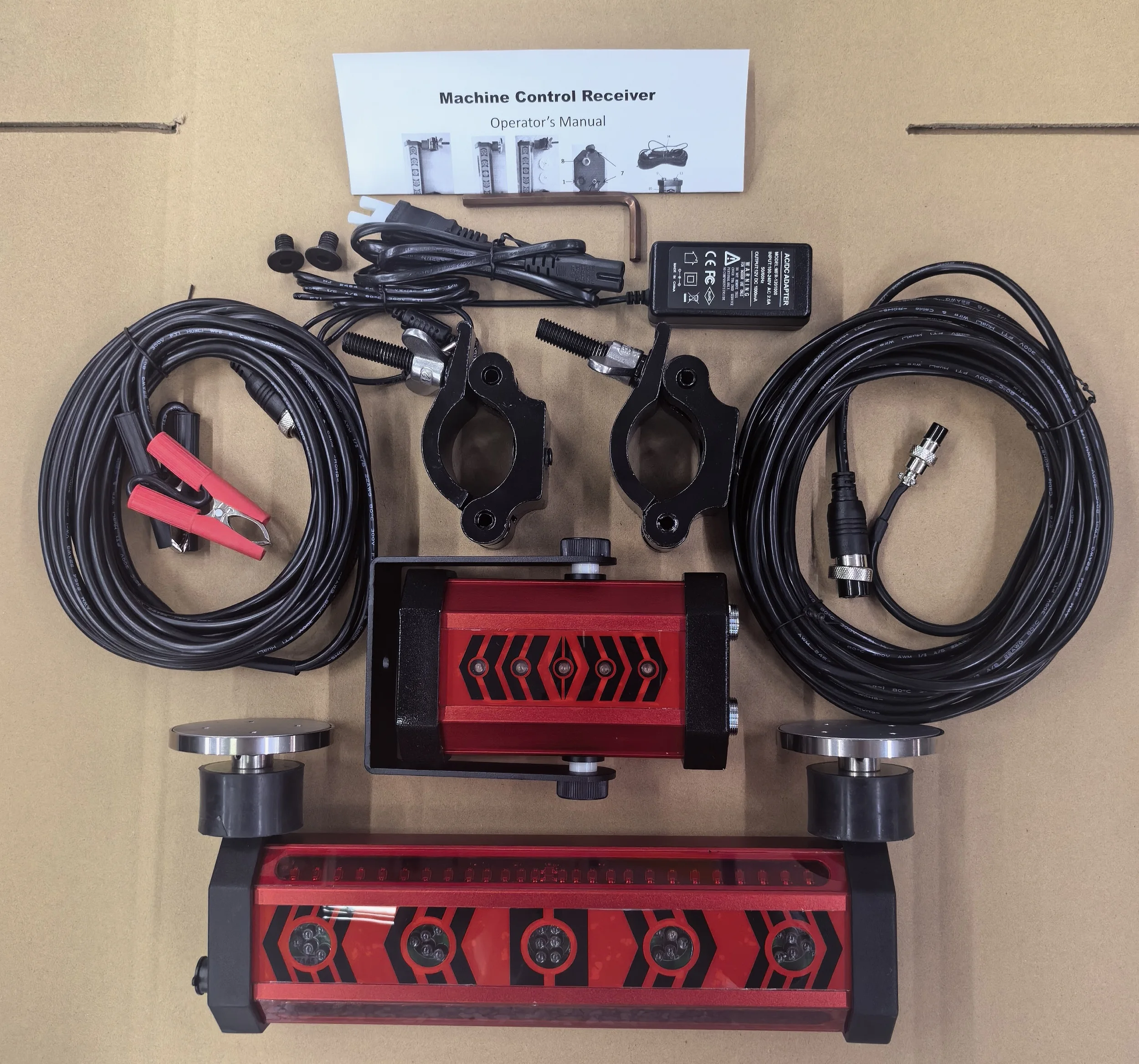 YD380 High-precision Clamping/magnetic switchable Laser Engineering Detector Engineering Rotating Laser Receiver