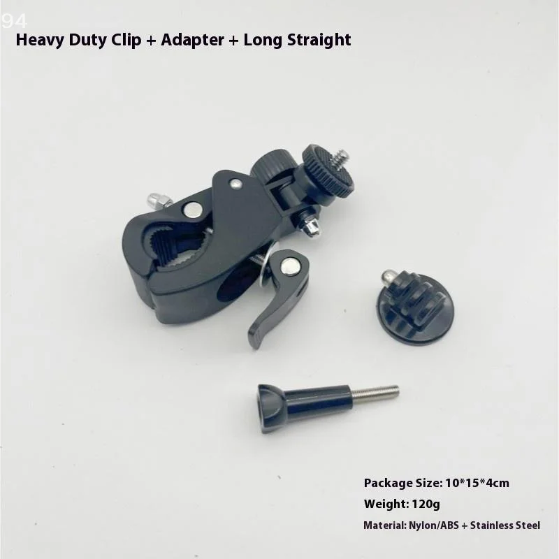 

1 Set Motorcycle Bicycle Bracket Holder for Go Pro DJI Insta360 SJCAM Camera, Support Models 12 11 10 9 8 7 6 5