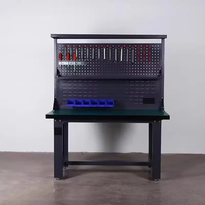 CYD Anti-static Heavy-duty Workbench, Multi-functional Assembly and Repair Fitter's Bench, Suitable for Workshops, Garages