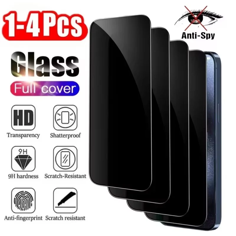 1-4PCS Privatsphäre Displayschutzfolien Für Samsung Galaxy S25 Ultra S24 S25Plus S25Ultra S24Plus S24 + 5G Anti Spy Gehärtetes Glas Film