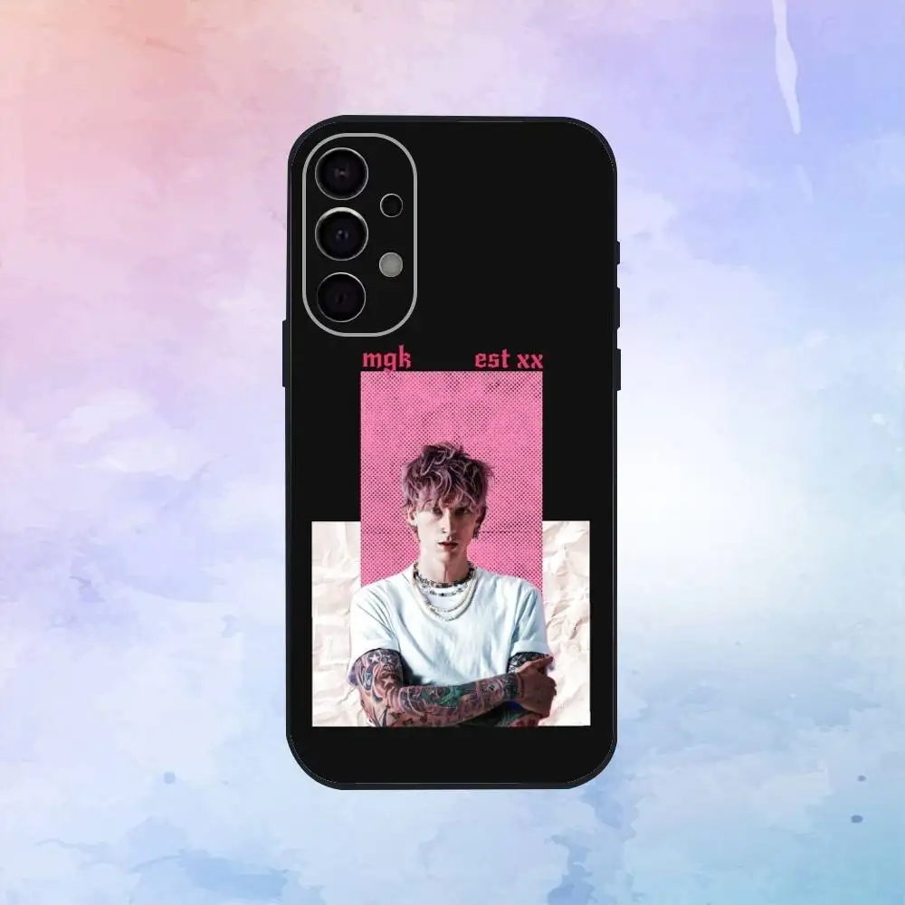 MGK M-Machine-G-UN K-Kelly Phone Case For Samsung S25,S24,S21,S22,S23,S30,Ultra,S20,Plus,Fe,Lite,Note,10,9,5G Black Cover #2