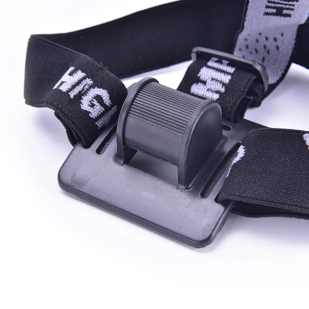 1 قطعة عقال مرن خوذة حزام جبل حزام الرأس لفرقة المصابيح الأمامية الخفيفة للدراجة