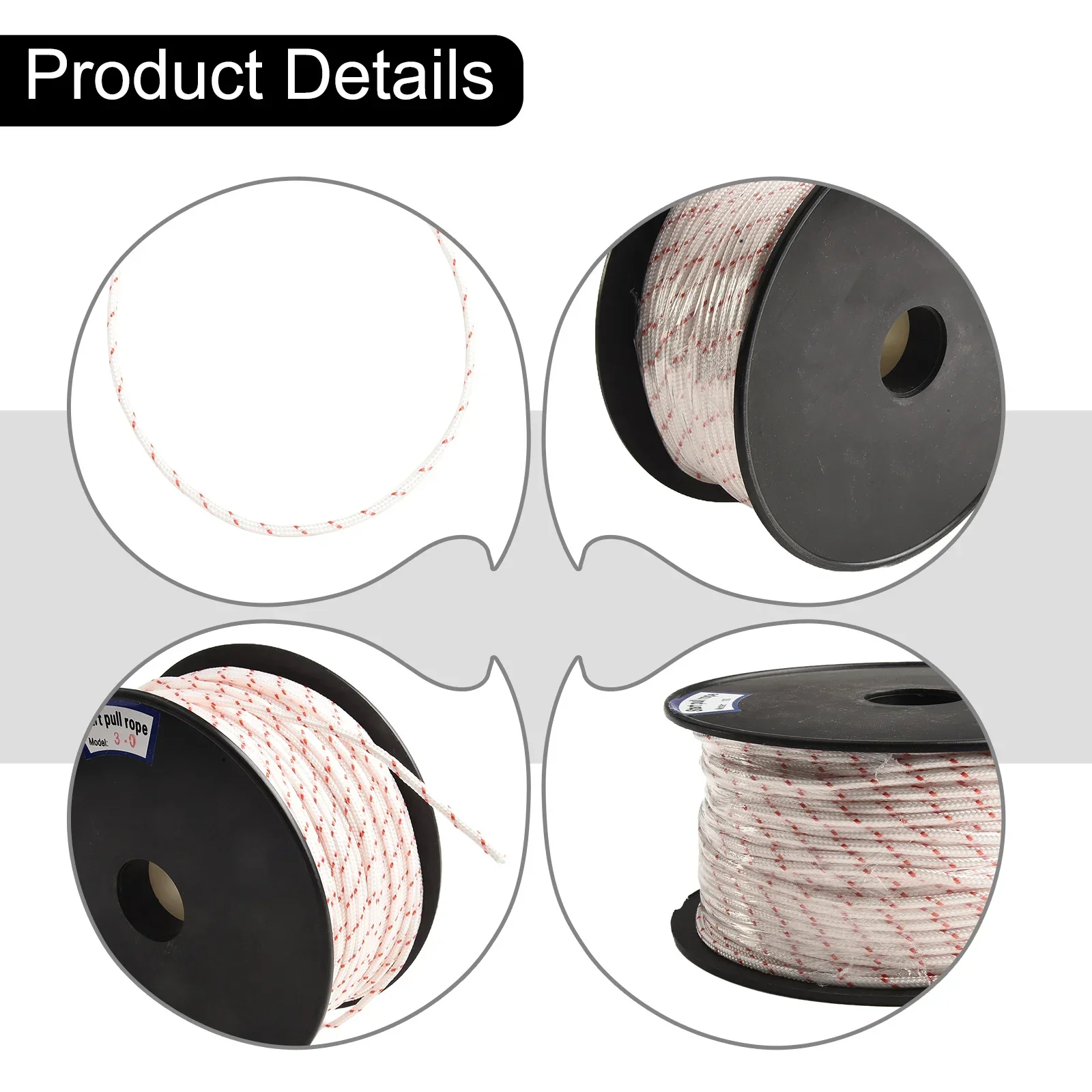 Reliable Replacement Starter Rope for MS170 MS180 MS181 M 10 M 30 M 50 FR FS HT KM KW Long Lasting Performance