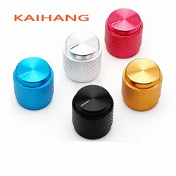 1PCS 15×15.5mm All aluminum knob cap Potentiometer Knob Volume Audio Adjustment Knob cap Flower Shaped Inner Hole 6mm