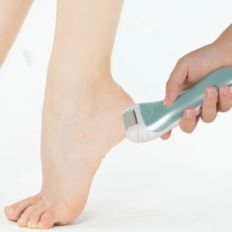 

USB перезаряжаемая шлифовальная машинка для ног, электрическая машинка для удаления ног, электрический триммер для ног от мозолей, мытье водой и педикюр, 2-скоростная регулировка