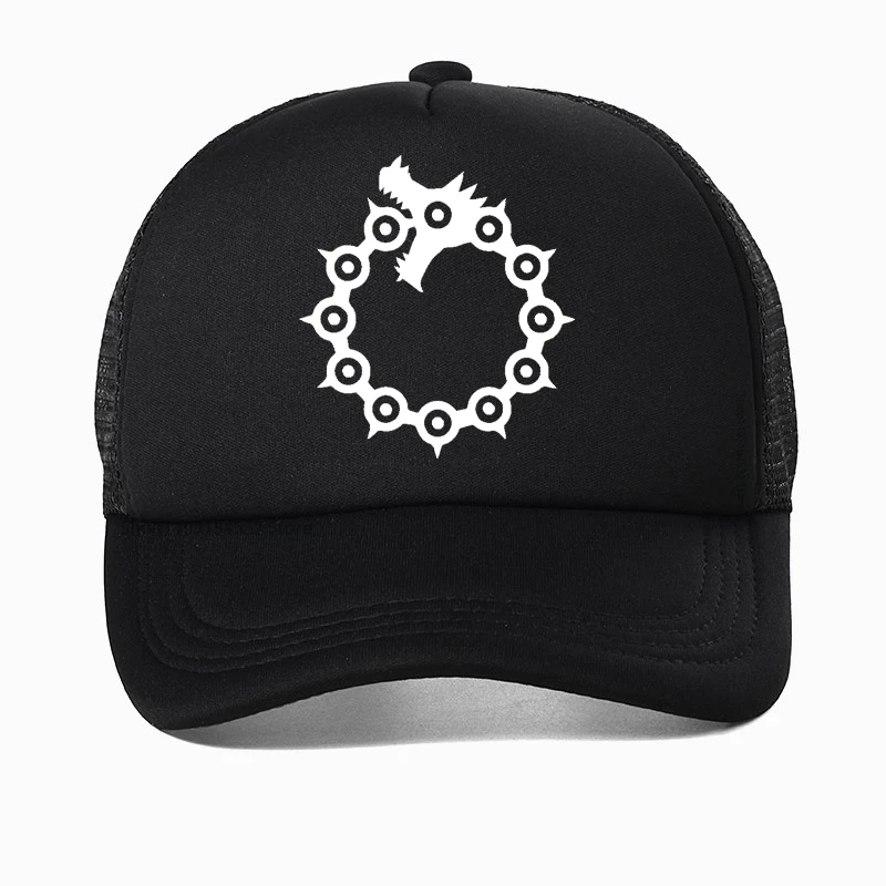 

dragon Sin of Wrath Meliodas baseball cap Unisex Elizabeth Liones Diane Cosplay hat Adjustable outdoor breathable sports hat