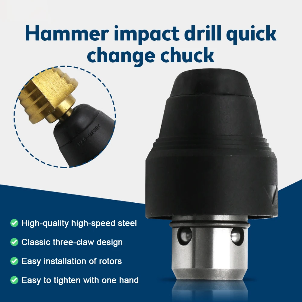 Substituição do Mandril de Broca Sds Acessórios para Ferramentas Elétricas Gbh226dfr Gbh 2-26 Dfr Gbh2-26 Gbh 432 Dfr Gbh3-28 36v Gbh36vf