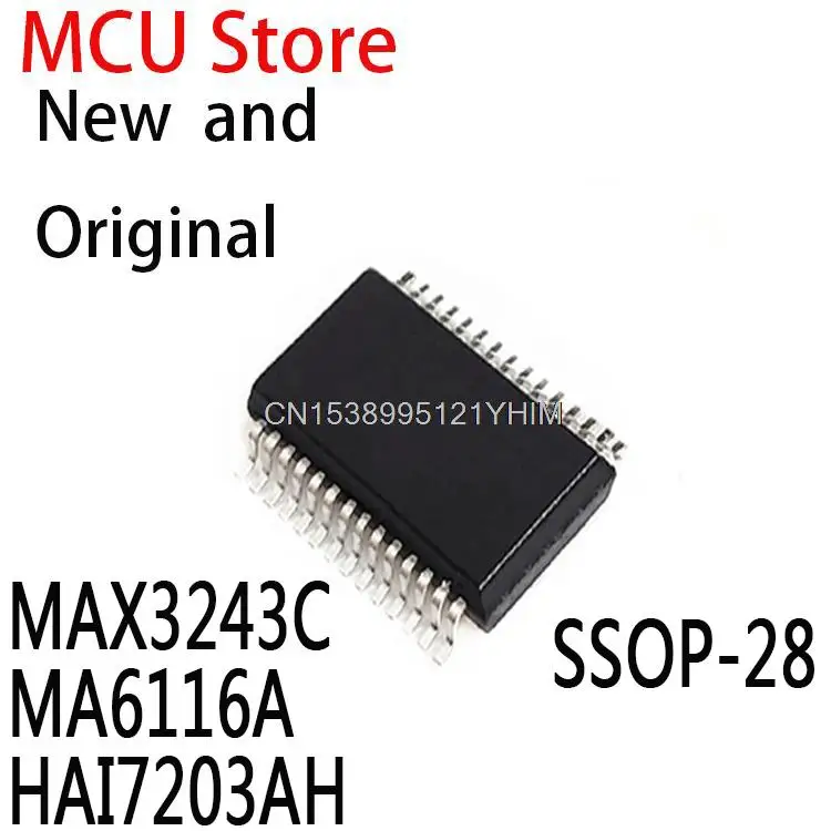 10PCS MAX3243CDBRG4 SSOP28 SSOP MAX3243 SSOP-28 MAX3243CDBR MA6116 HA7203HA 7203HA HAI7203 MAX3243C MA6116A HAI7203AH