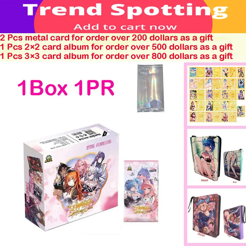 

2023 Newest Goddess Story Collection Card 1m10 Swimsuit Bikini Booster Box Doujin Toys And Hobbies Gift With PR