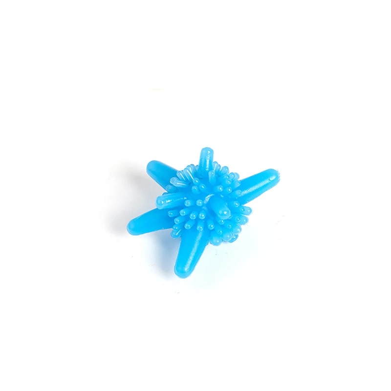 10PCS Magic Laundry Ball For Household Cleaning Washing Machine Clothes Softener Starfish Shape Solid Cleaning Balls about 4-5cm