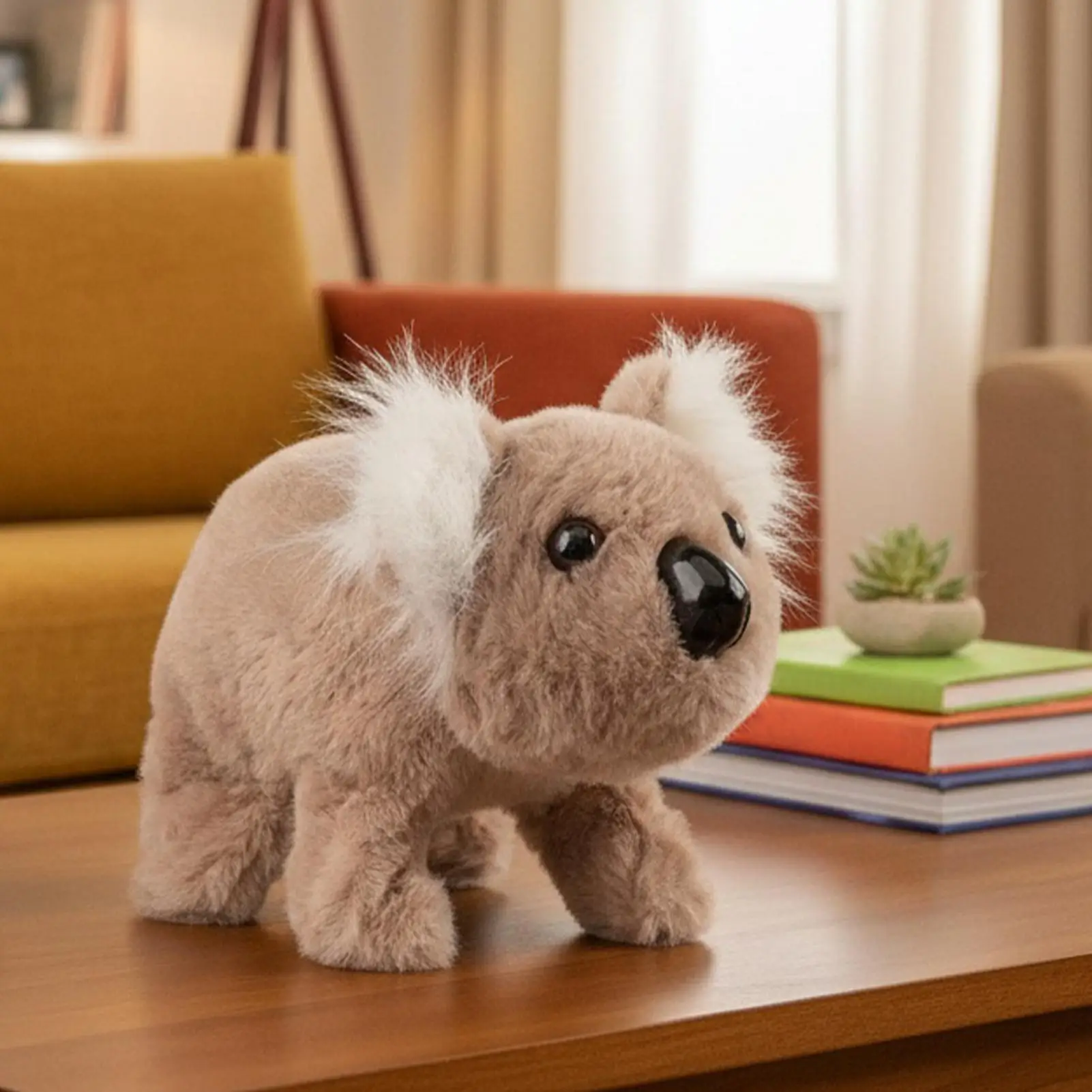 لعبة الكوالا الإلكترونية الناعمة الواقعية التظاهرية المشي القفز الكهربائية القطيفة كوالا للأطفال الأولاد مرحلة ما قبل المدرسة المراهقين