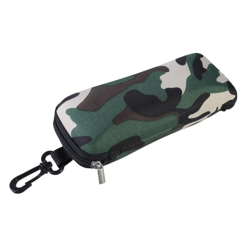 49MC Waterproof Sunglasses Case Eyeglasses Case Hard Shell Portable Glasses Case Zippered Eyeglass Holder Hard Glasses Box