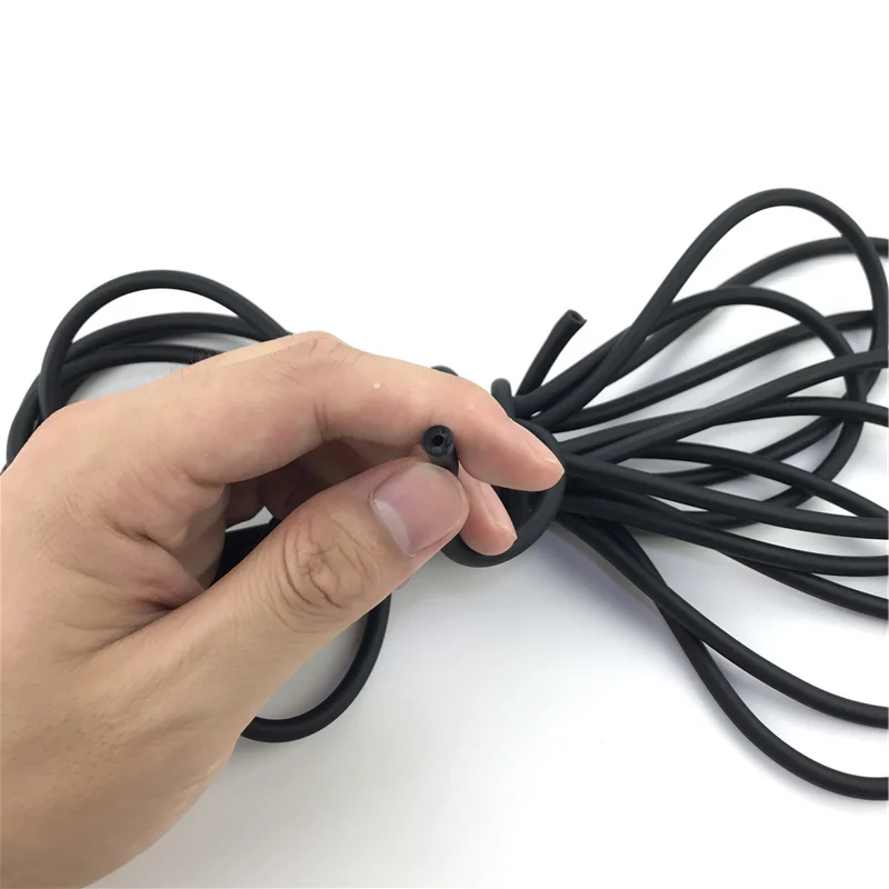 Schwarz Schleuder Natürliche Latex Gummi Schlauch 20mm * 50mm Artillerie Schalen Armbrust Jagd Elastische Bungee Teil Fitness Ausrüstung bogen – Detail 6