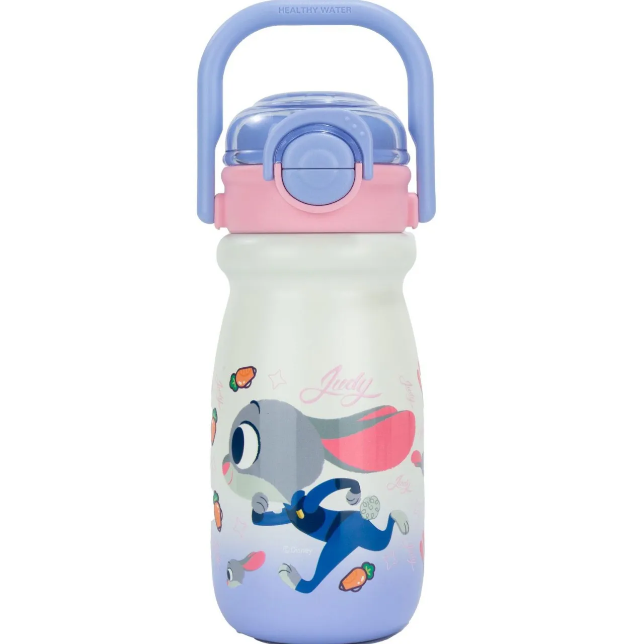 New Disney Cartoon  Zootopia Children's Water Cup with a straw Chip Lovely Gift