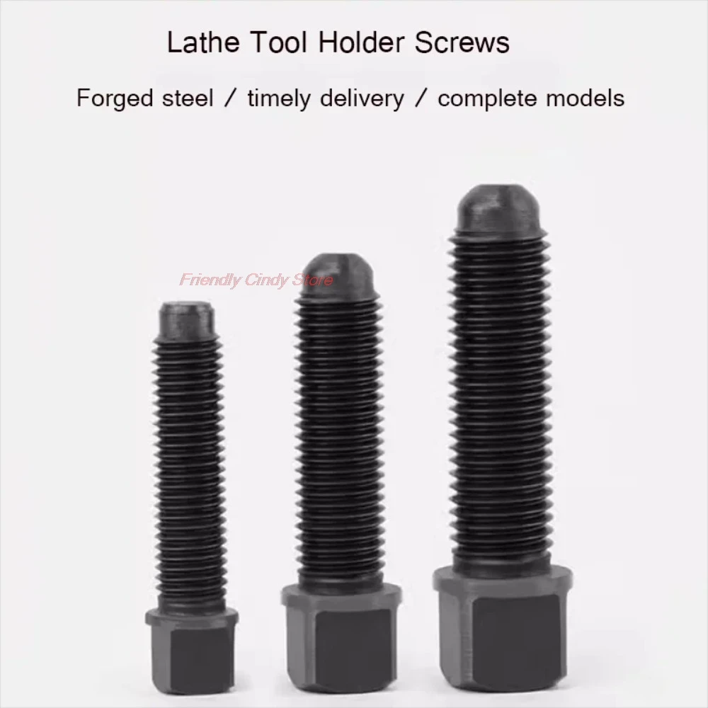 10PCS  Lathe Tool Holder Screw M8/M10/M12/M14/M16/ Square Head Press Knife Bolt CNC Machine High Strength Screw
