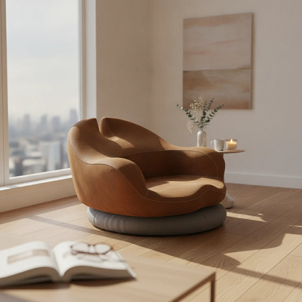Meditation Seat Cushion Washable Seat Cushion with Backrest Sitting Support Faux Leather Home Seating Easy to Clean