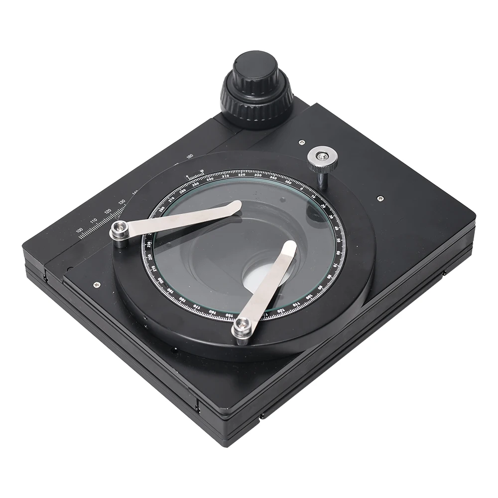 XY Fine-tuned Rotary Rotable Stage High Precision Inspection Platform Micrometer Activity Table for Stereo Microscope