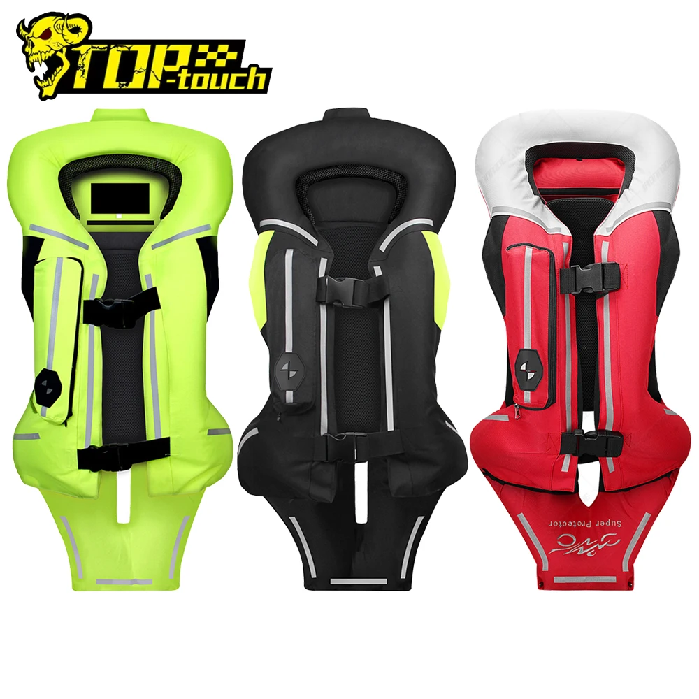 

Motorcycle Air Bag Vest Motocross Riding Safety Clothing Reflective Anti-fall And Anti-collision Motorbike Air Bag CE Protector