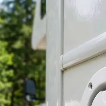 Recreational Vehicle Freshwater Inlet with High Integrity Brass Threading and Weather Resistant Sealing Design