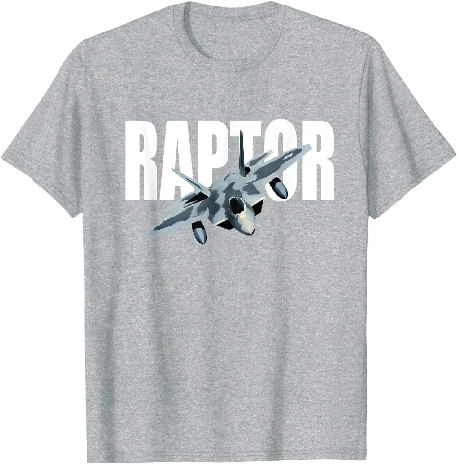 Streetwear F-22 RAPTOR F22 FIGHTER PLANE Men Shirt Short Sleeve Casual 100% Cotton O-Neck Summer Tees Print Heavyweight Style