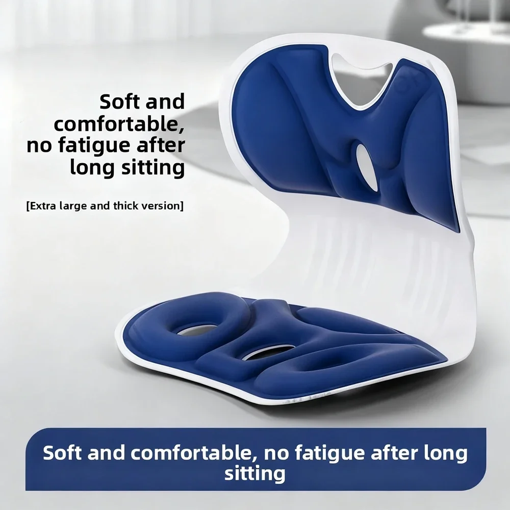 

Ergonomic Seat & Lumbar Support Cushion – Retro Style Pillow for Outdoor Sitting, Comfortable Memory Foam Design for Back Relief