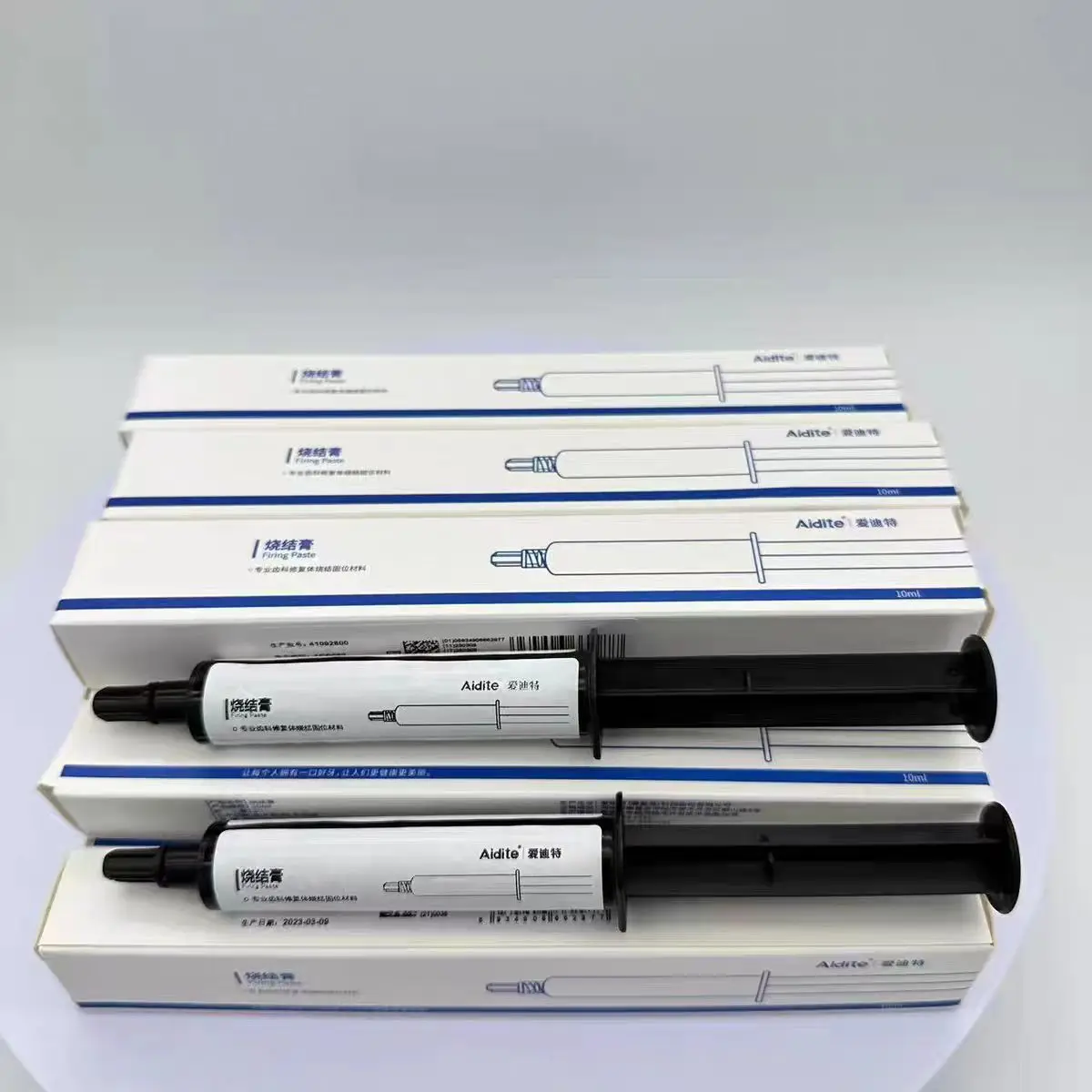 Dental Firing Paste 10ml ADT Professional Dental Restoration Sintering Fixed Material For Veneer Crown And Bridge Dentist Clinic