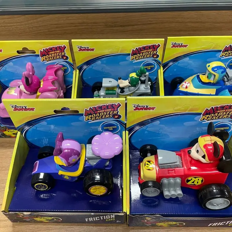 Disney toy story buzz lightyear woody jessie rex mickey mouse clubhouse modelo de desenho animado inercial pull-back carro brinquedo coleção presente