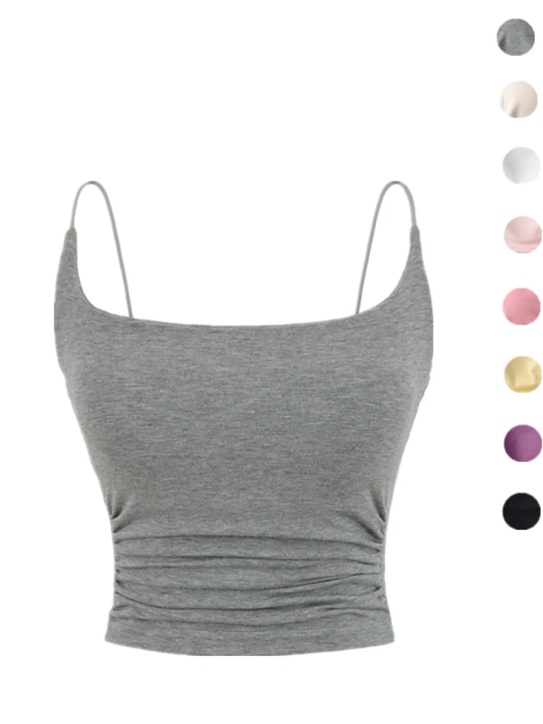 Street Sle Pure Desire Low Cut Sexy Weste mit Brustpolster, ± gefaltete Taille, Innenbekleidung, Basis, elastisches Band, Bal-Design