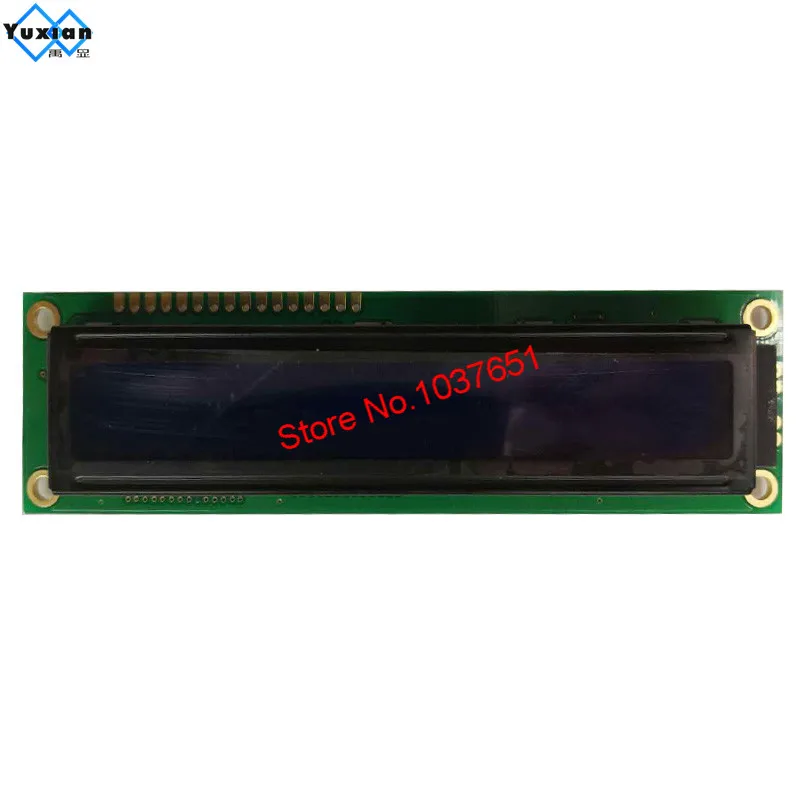 1601 16x1 Big Large Size Character Lcd Display Blue  Screen Size 122x32mm 1601B
