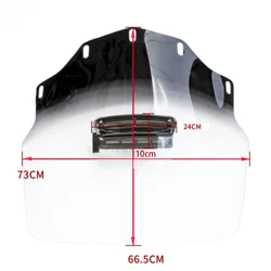 GL1500 Windshield For Honda Goldwing Motorcycle Windscreen GL 1500 Gold Wing Fresh Air Vented Front Wind Screen Accessories