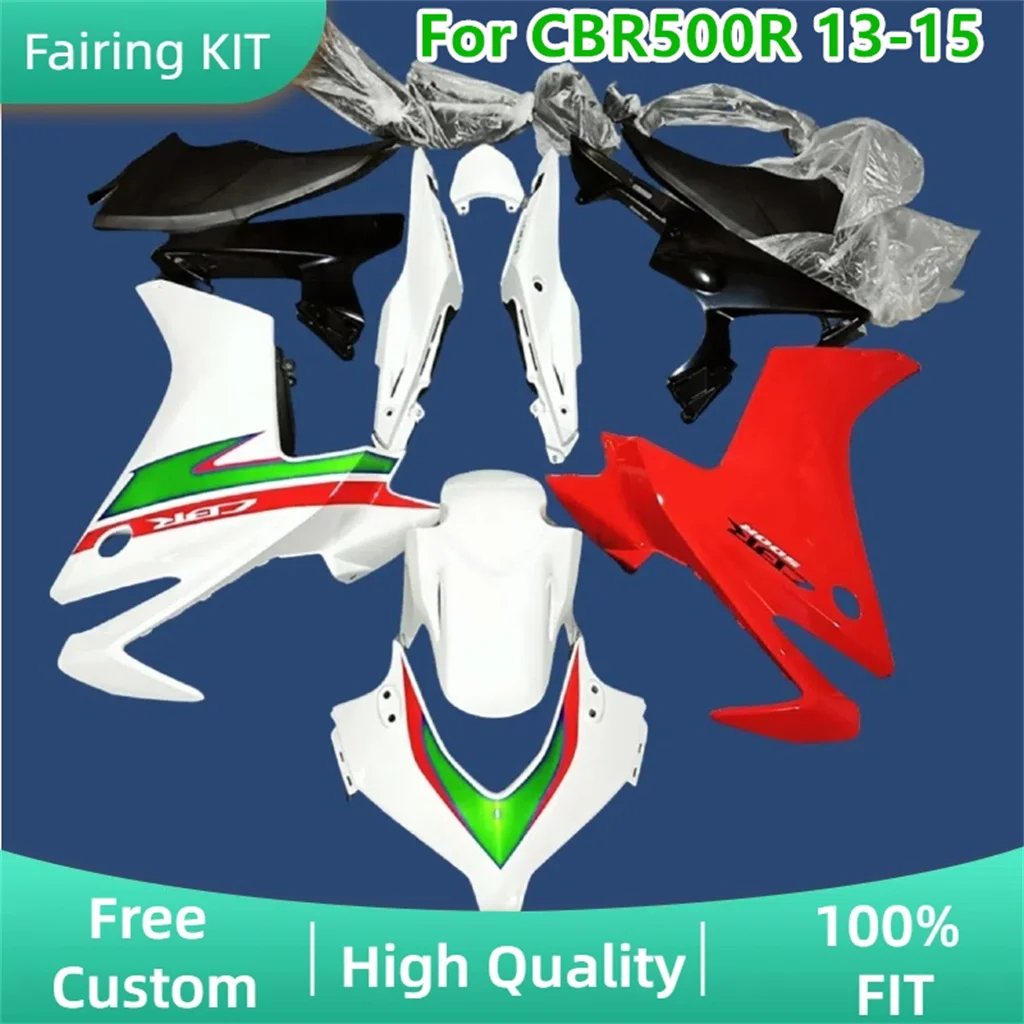 High Grade Motorcycle Fairings kit for HONDA CBR500R 13 14 15 CBR500 R 2013 2014 2015 Road Racing Body Repair Aftermarket Parts