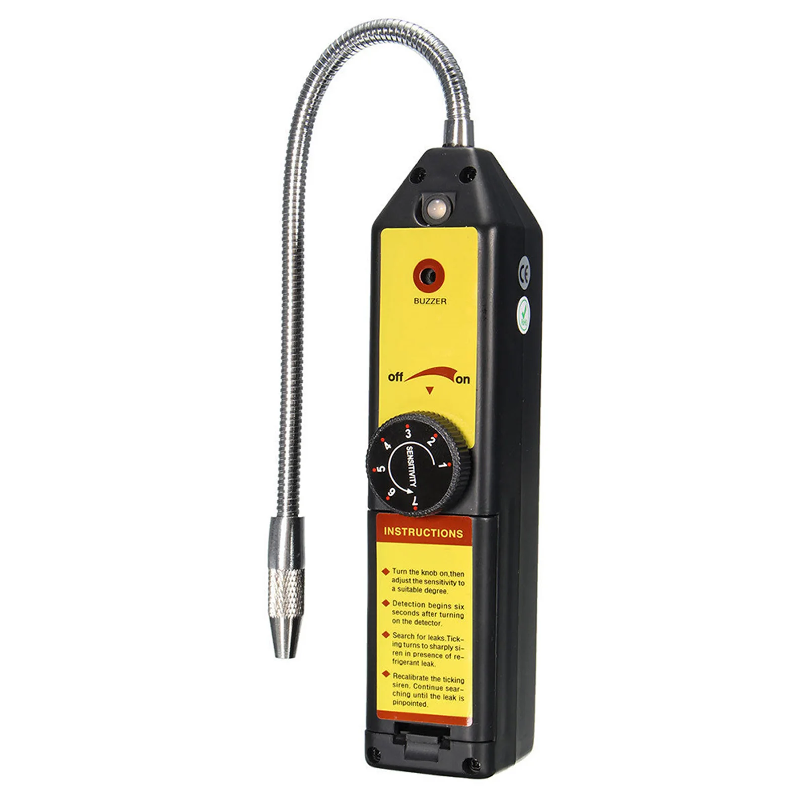 

Leak Detector With Probe for Low Power Consumption Detector Detects Air-Conditioning Systems